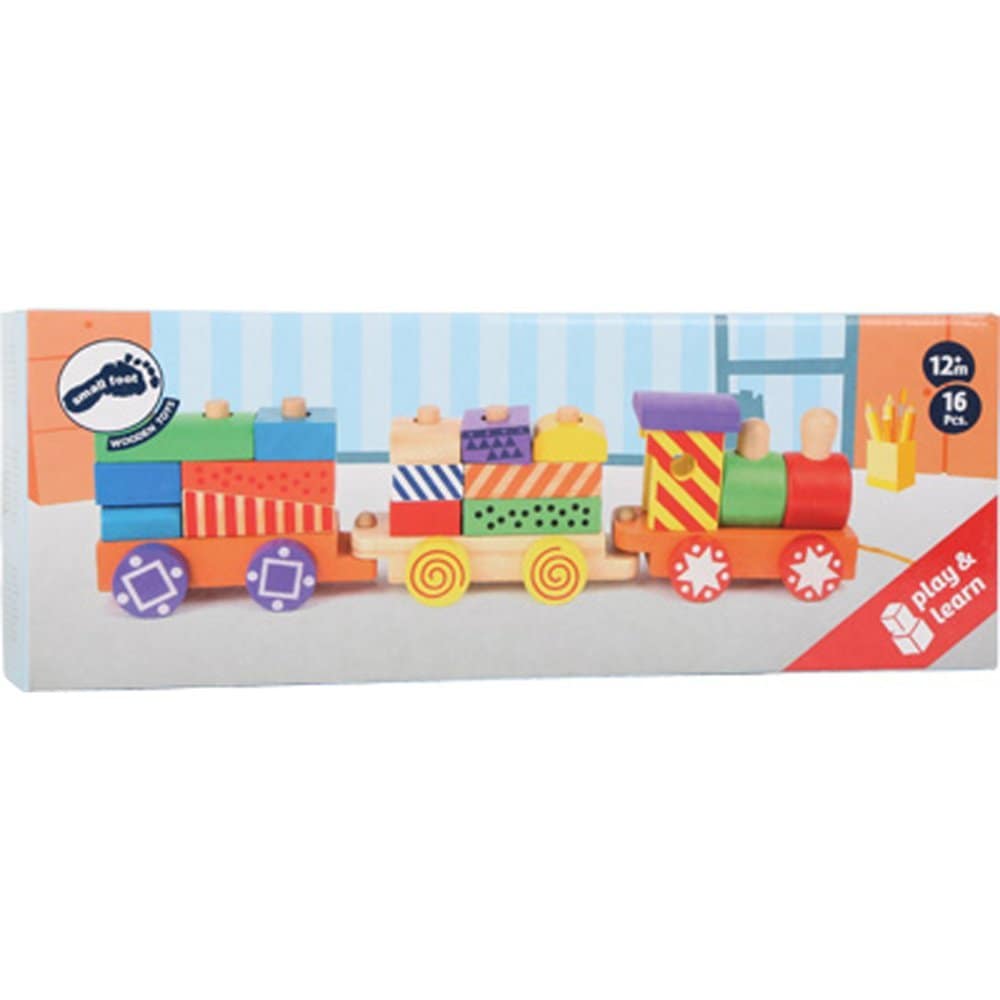 tren druri per femije me forma dhe ngjyra ne kuti origjinale