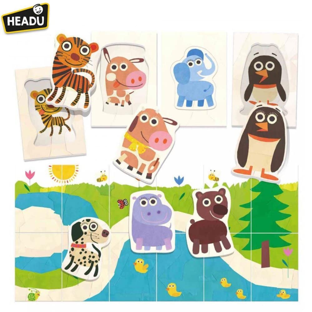 karta edukative per femije baby logic kafshe pjese