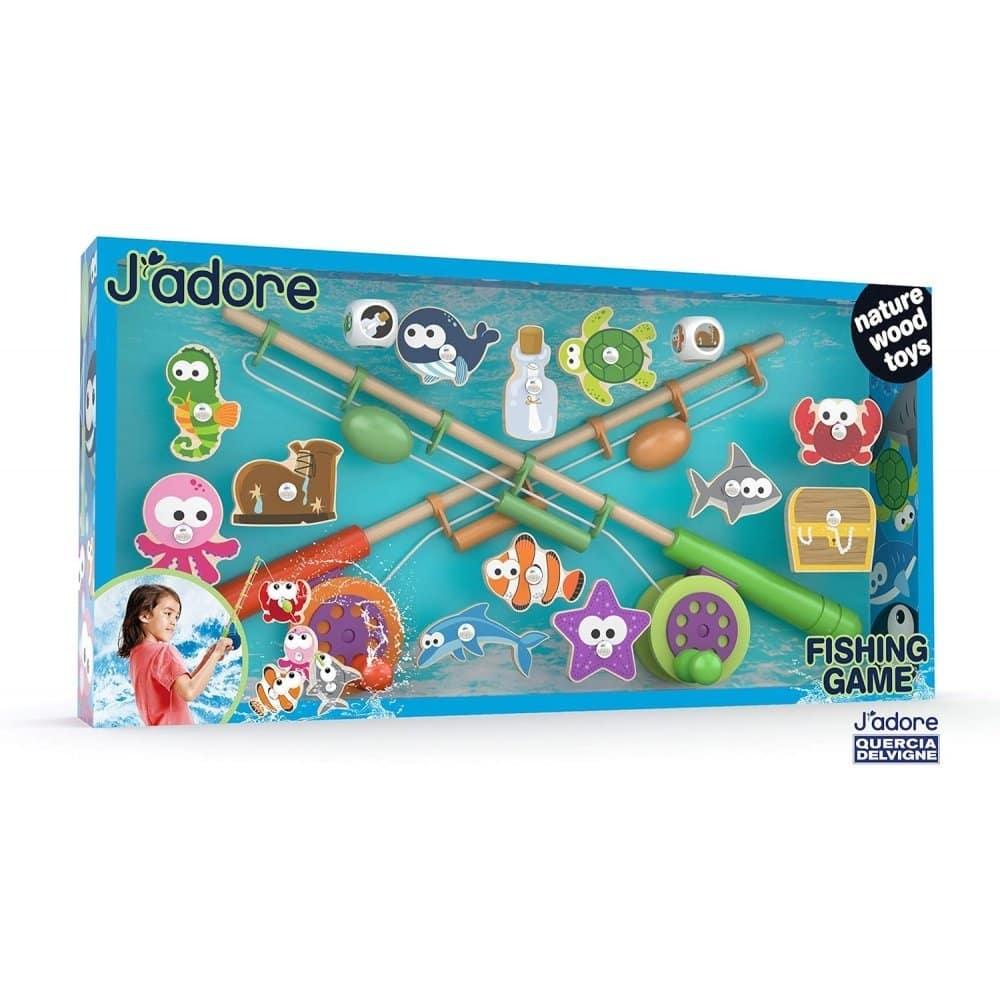 loje peshkimi per femije me shkopinj dhe elemente deti