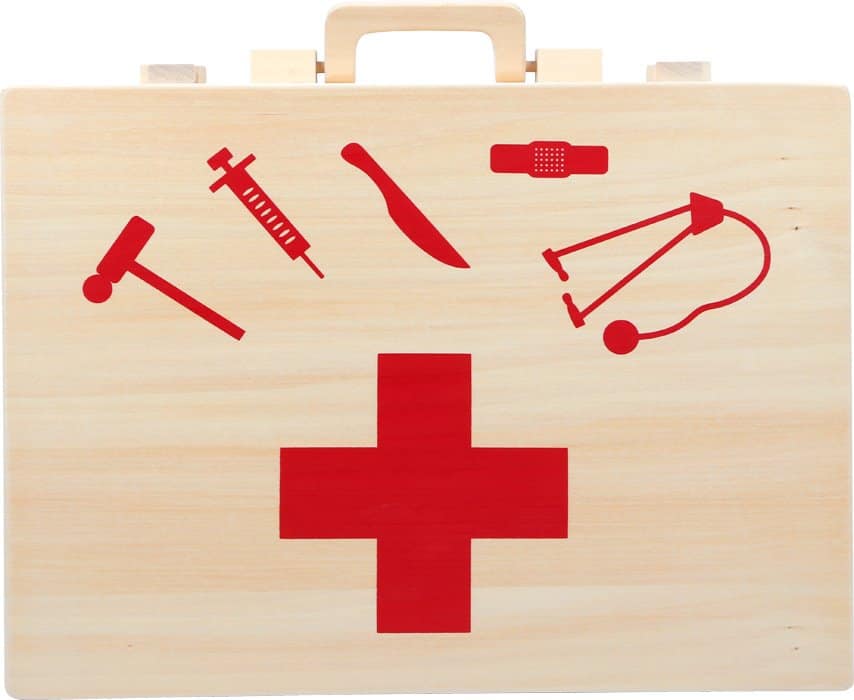 Çantë doktori prej druri për fëmijë - Figura 4